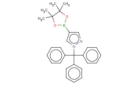 4-(4,4,5,5-TETRAMETHYL-[1,3,2]DIOXABOROLAN-2-YL)-1-TRITYL-1H-PYRAZOLE
